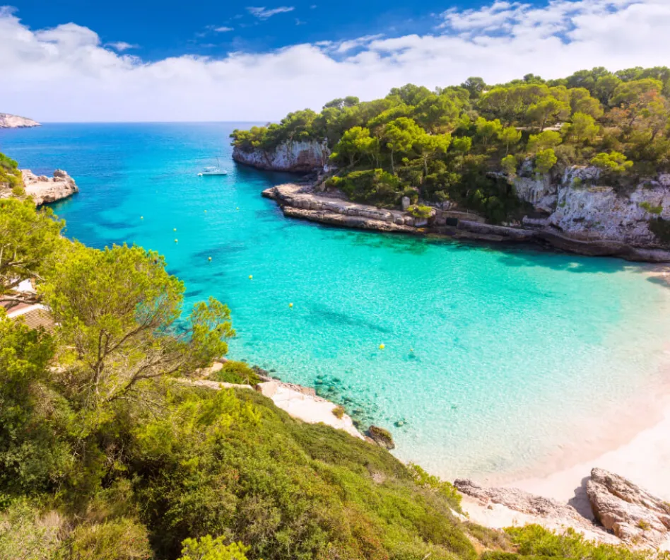 Majorca Cala Llombards Santanyi beach Mallorca