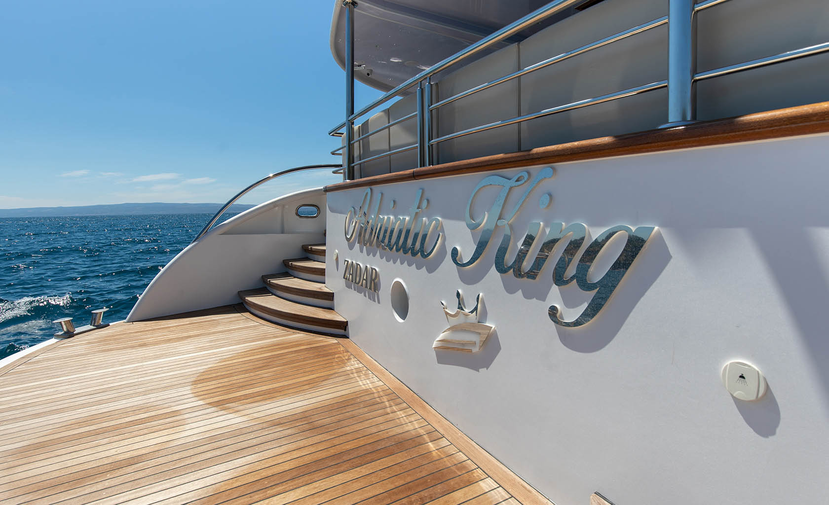 ADRIATIC KING Swim platform