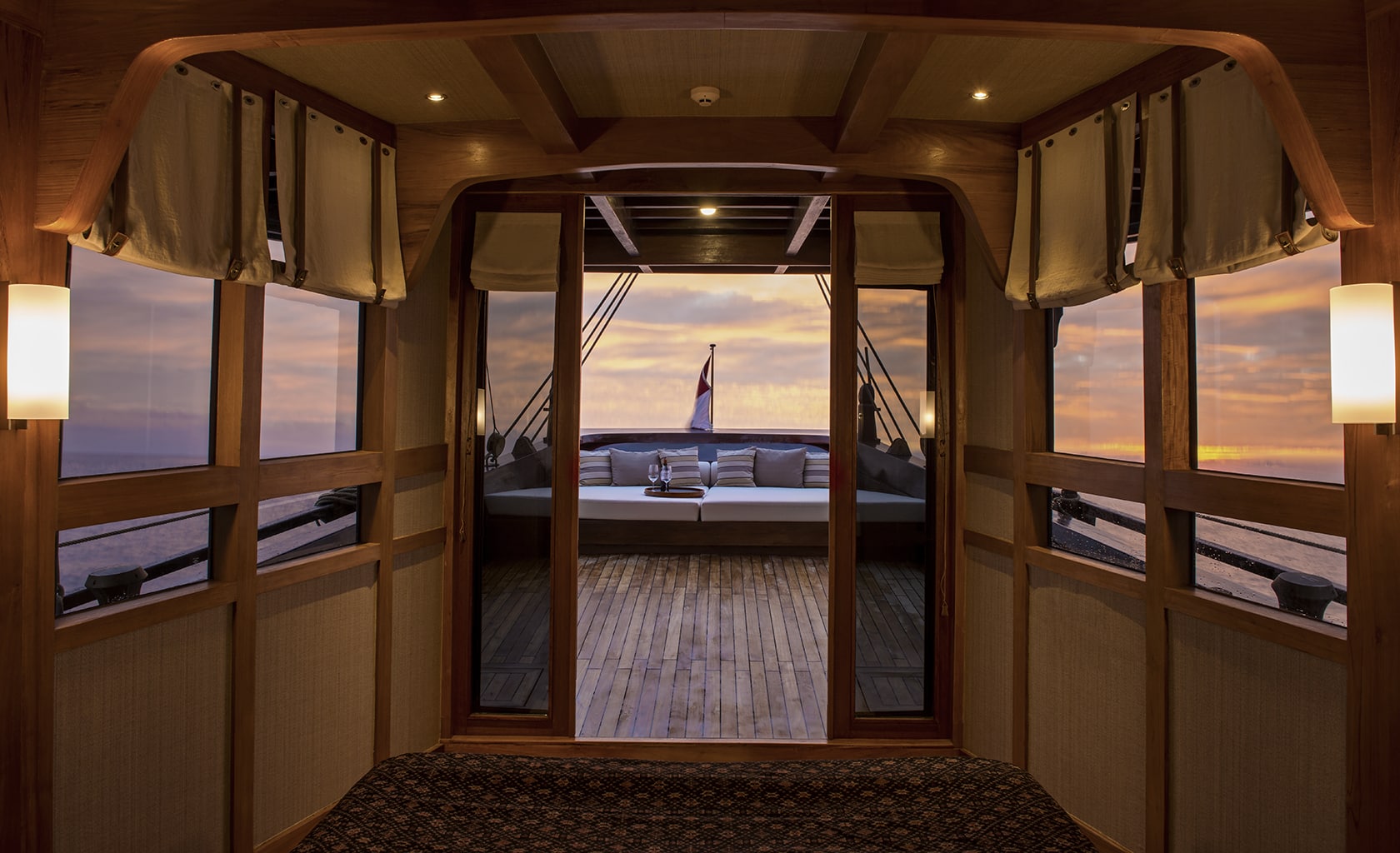 AMANDIRA Cabin view