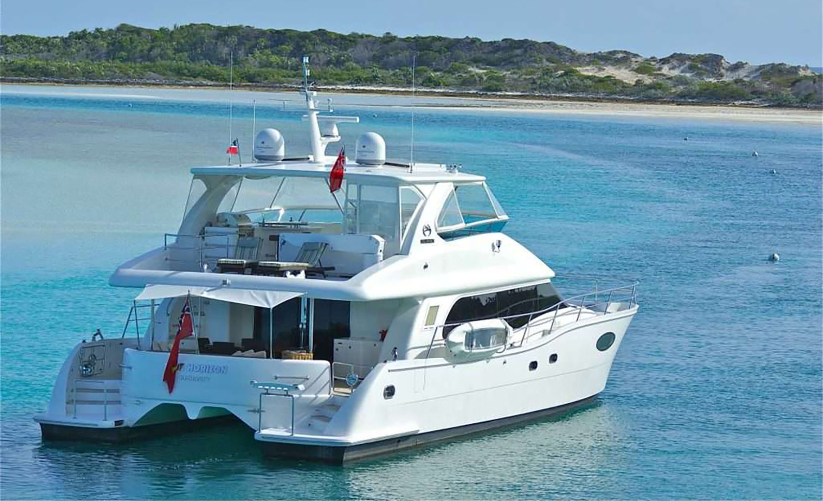 BLUE HORIZON Anchored