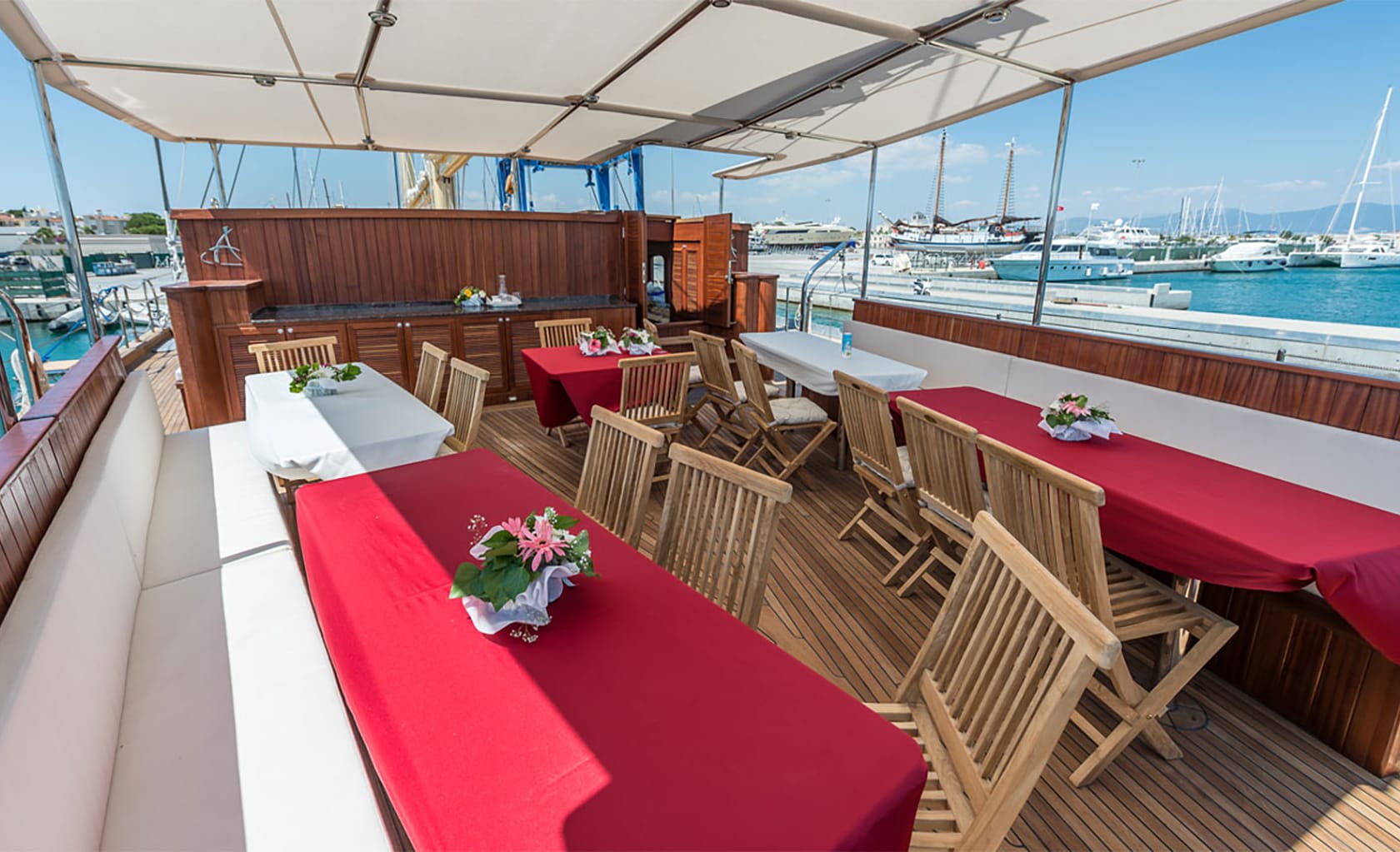 CHRONOS Aft deck