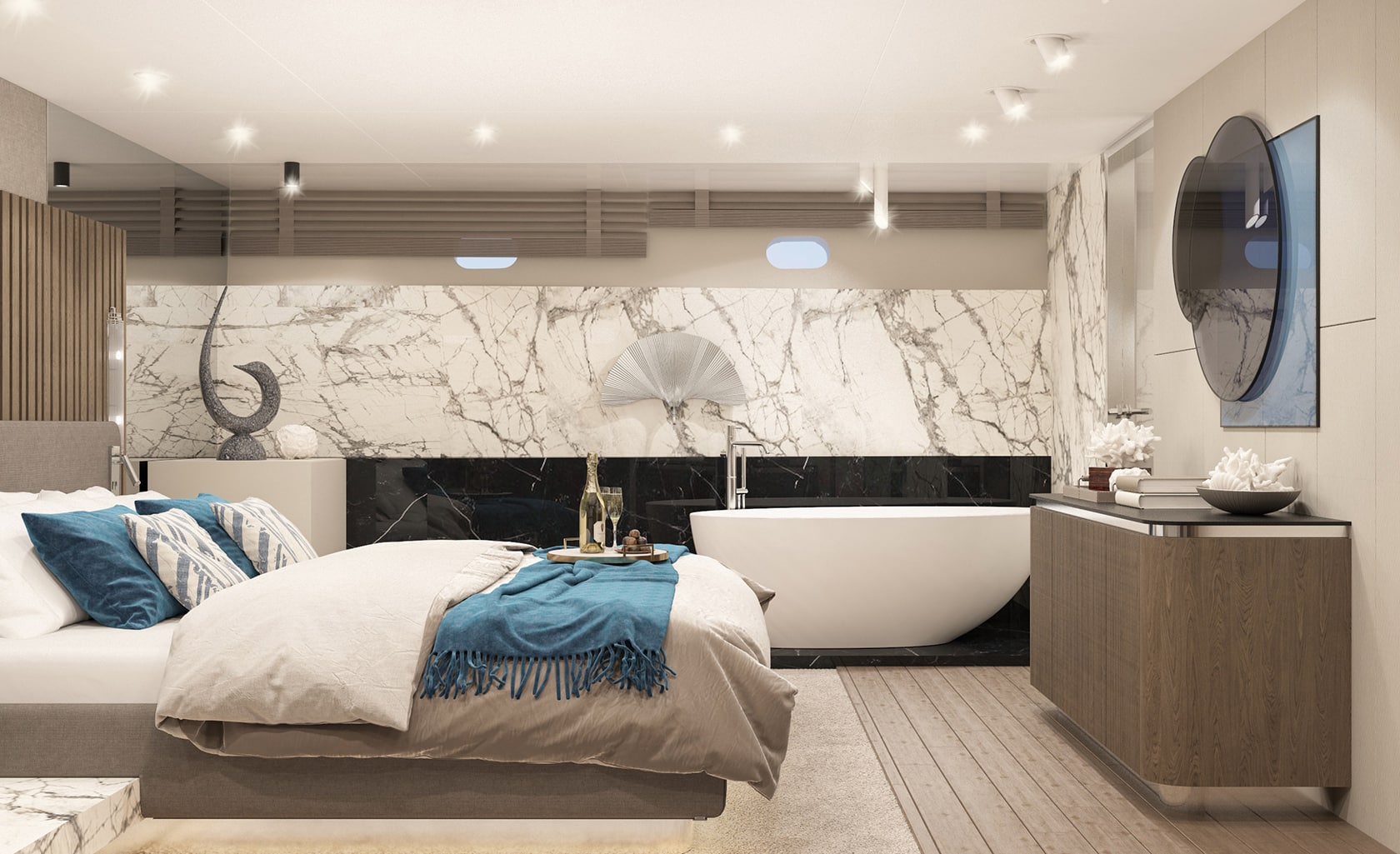CLASE AZUL Master cabin