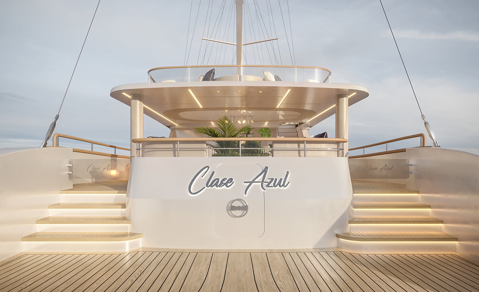 CLASE AZUL Swim platform