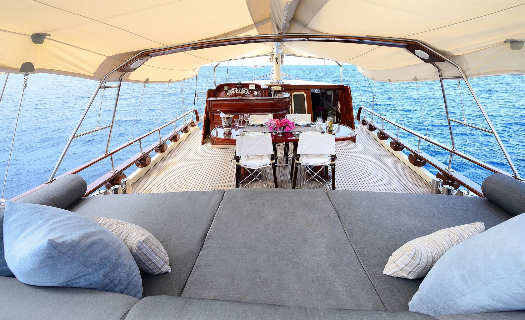COBRA III Aft deck