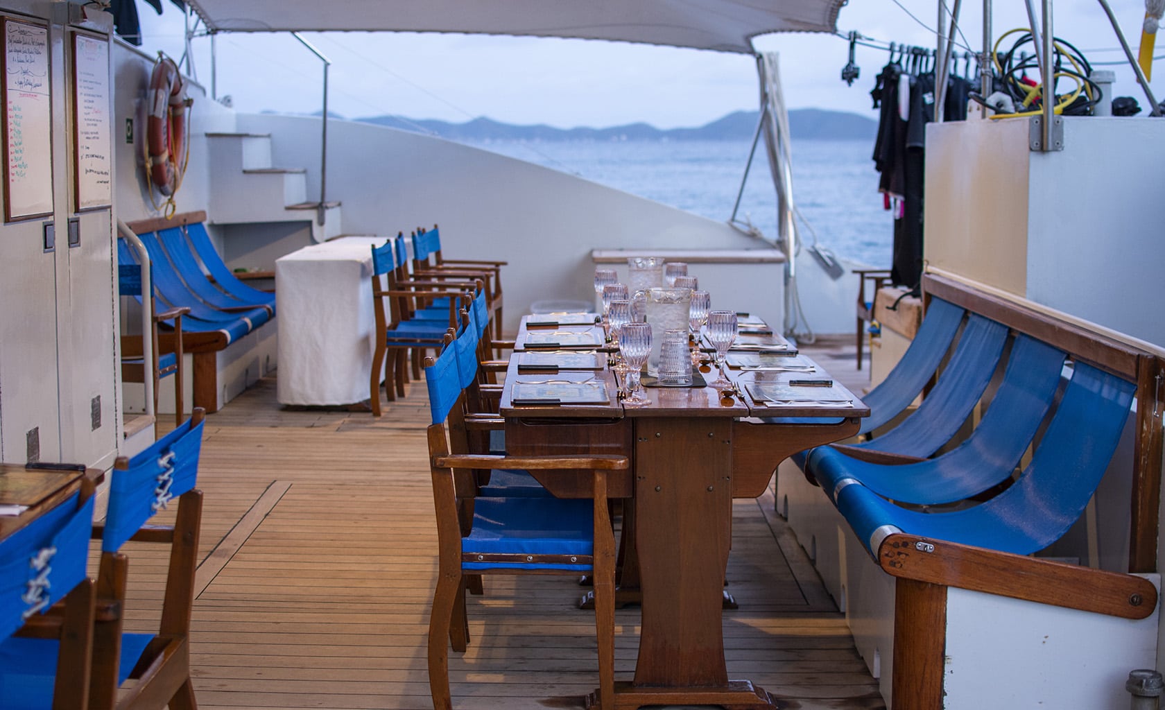 CUAN LAW Aft deck