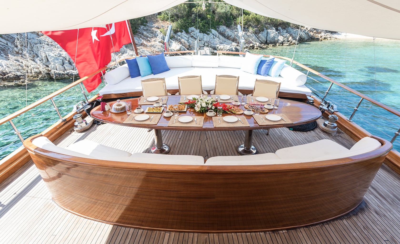 GRACE Aft deck