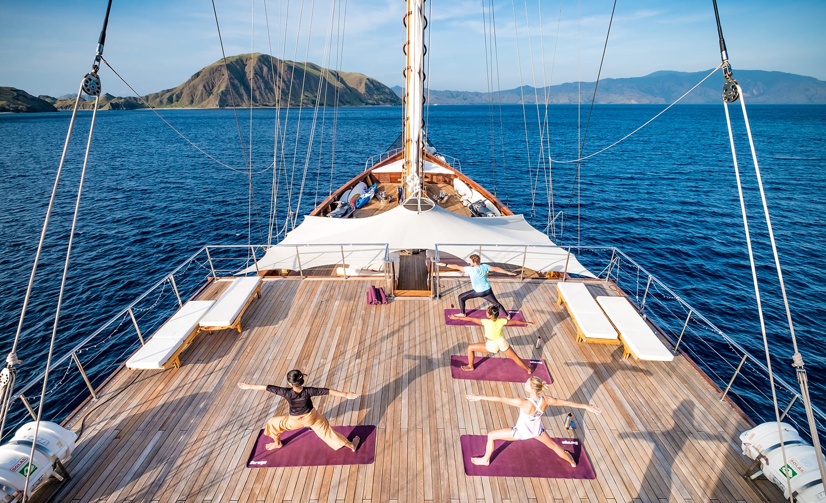 LAMIMA Yoga on Upper deck