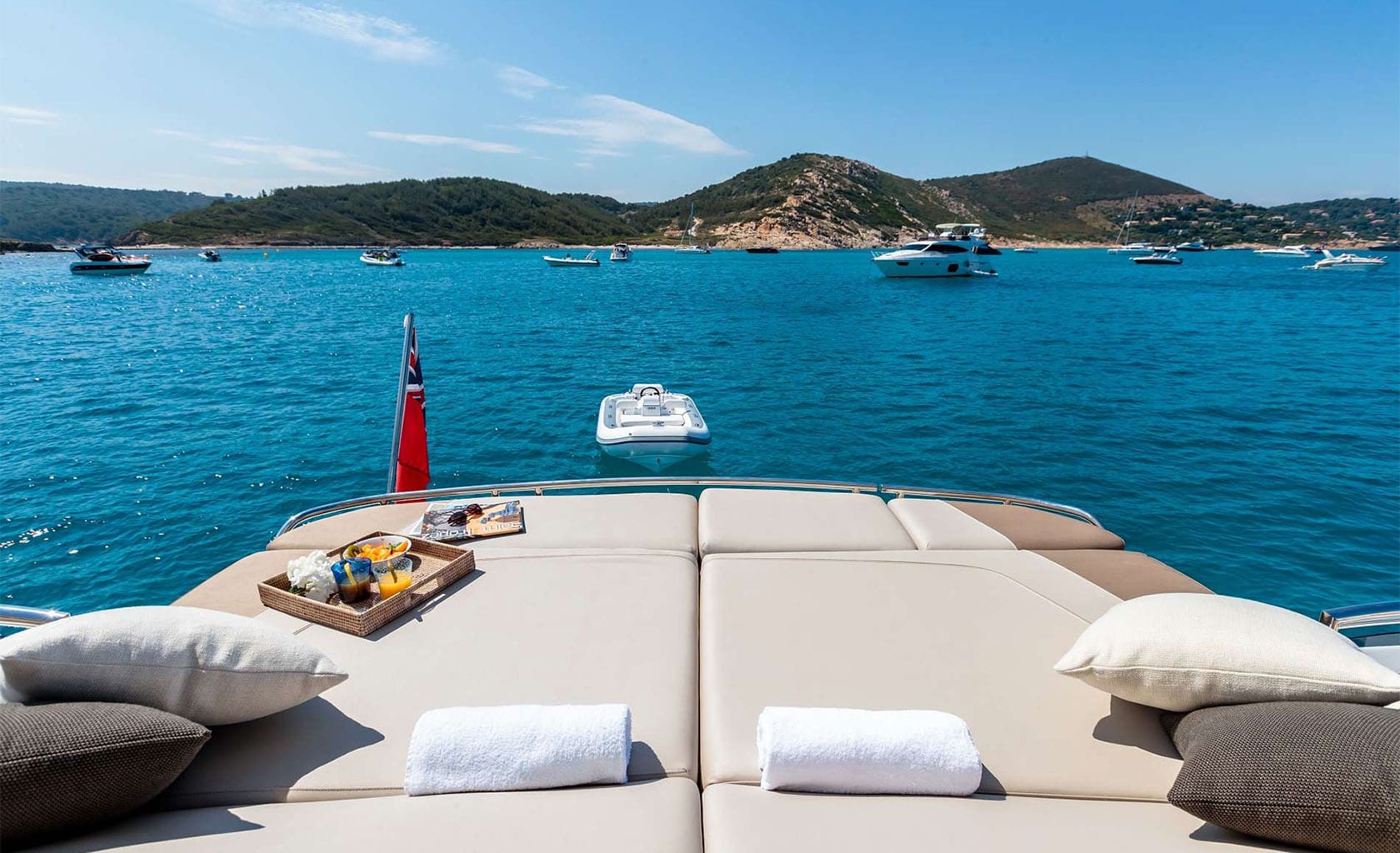 NELENA Aft deck