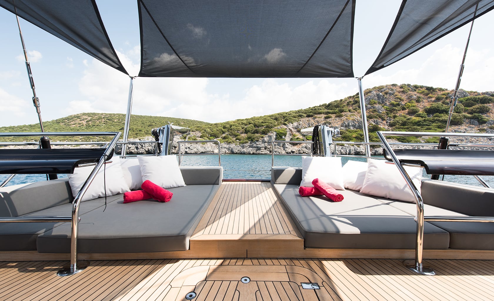 ROX STAR Aft deck