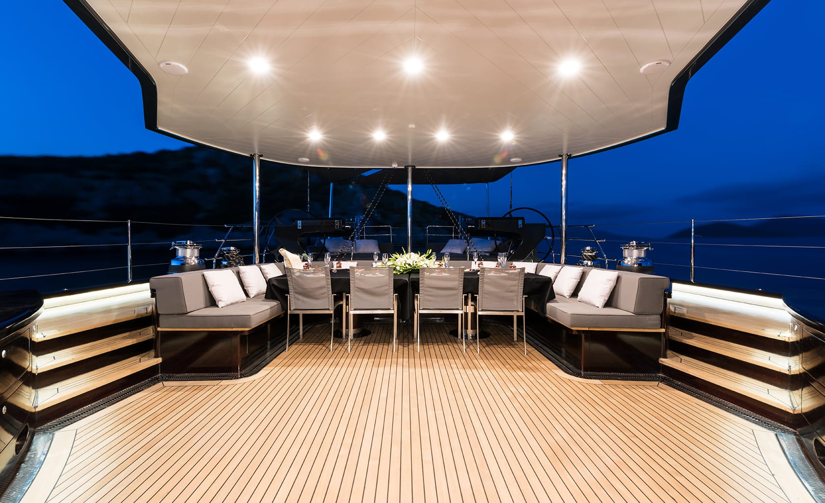 ROX STAR Aft deck