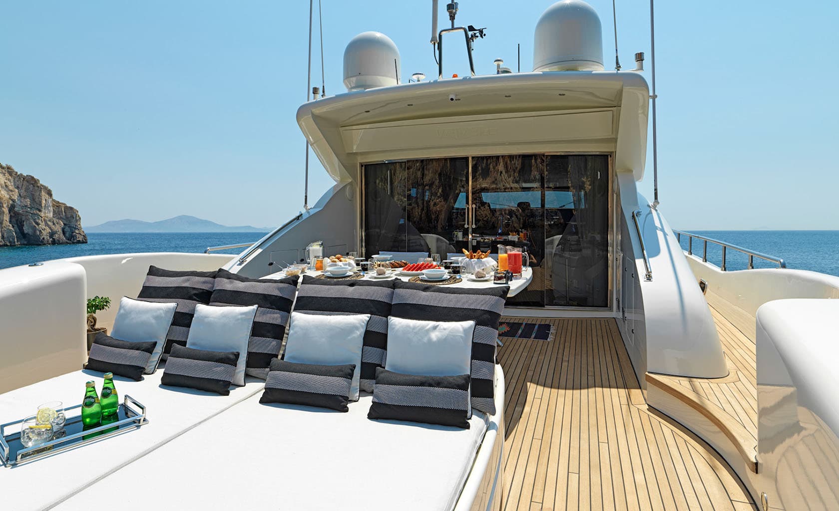 RUBY Aft deck