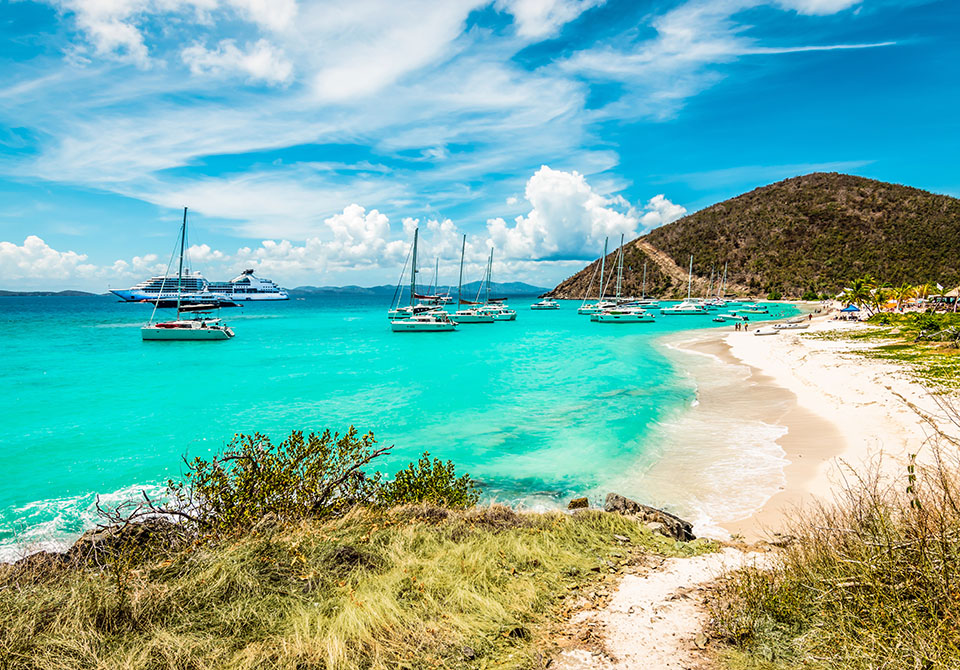 Luxury sailing around the British Virgin Islands Goolets
