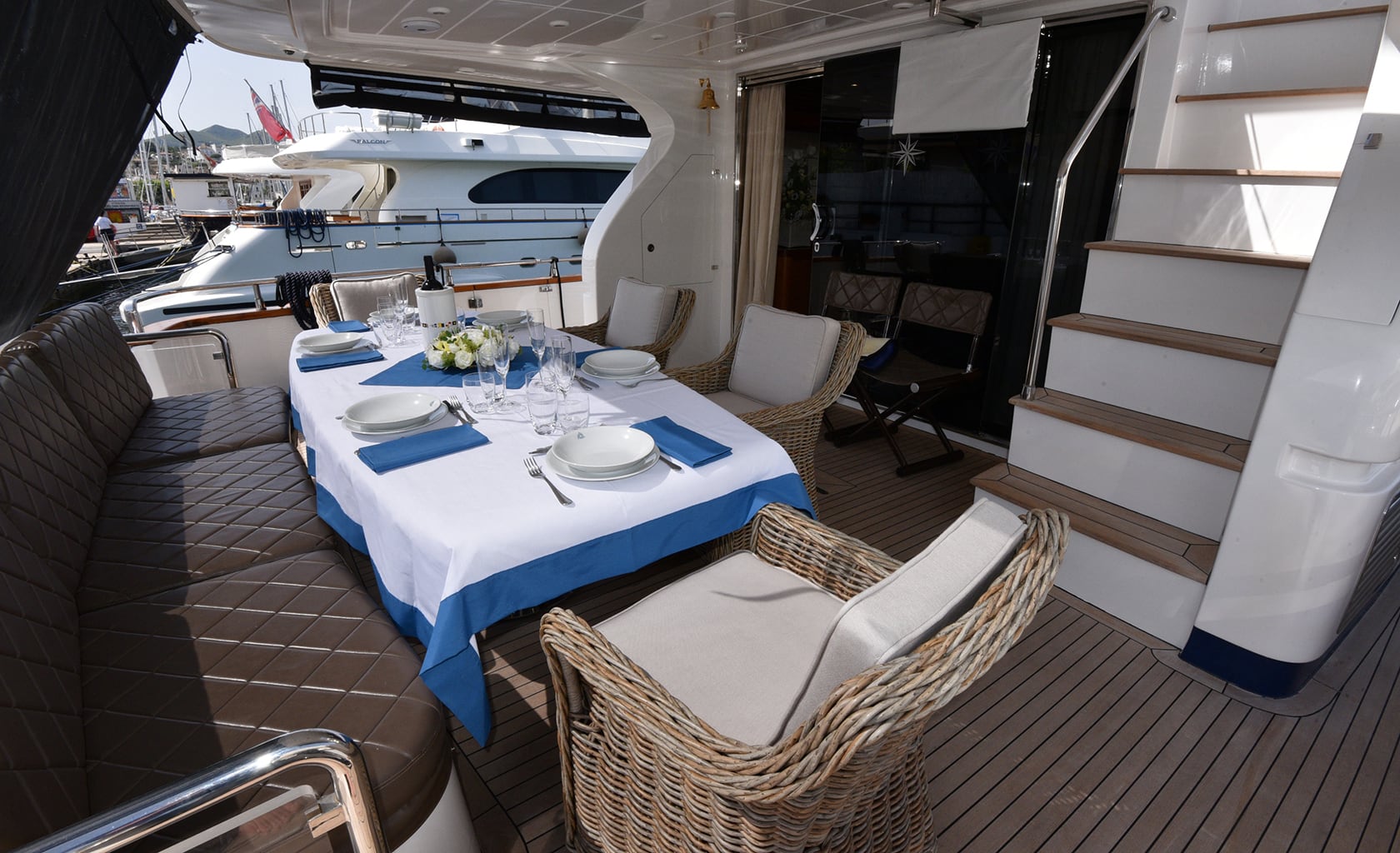 ARMA VII Aft deck