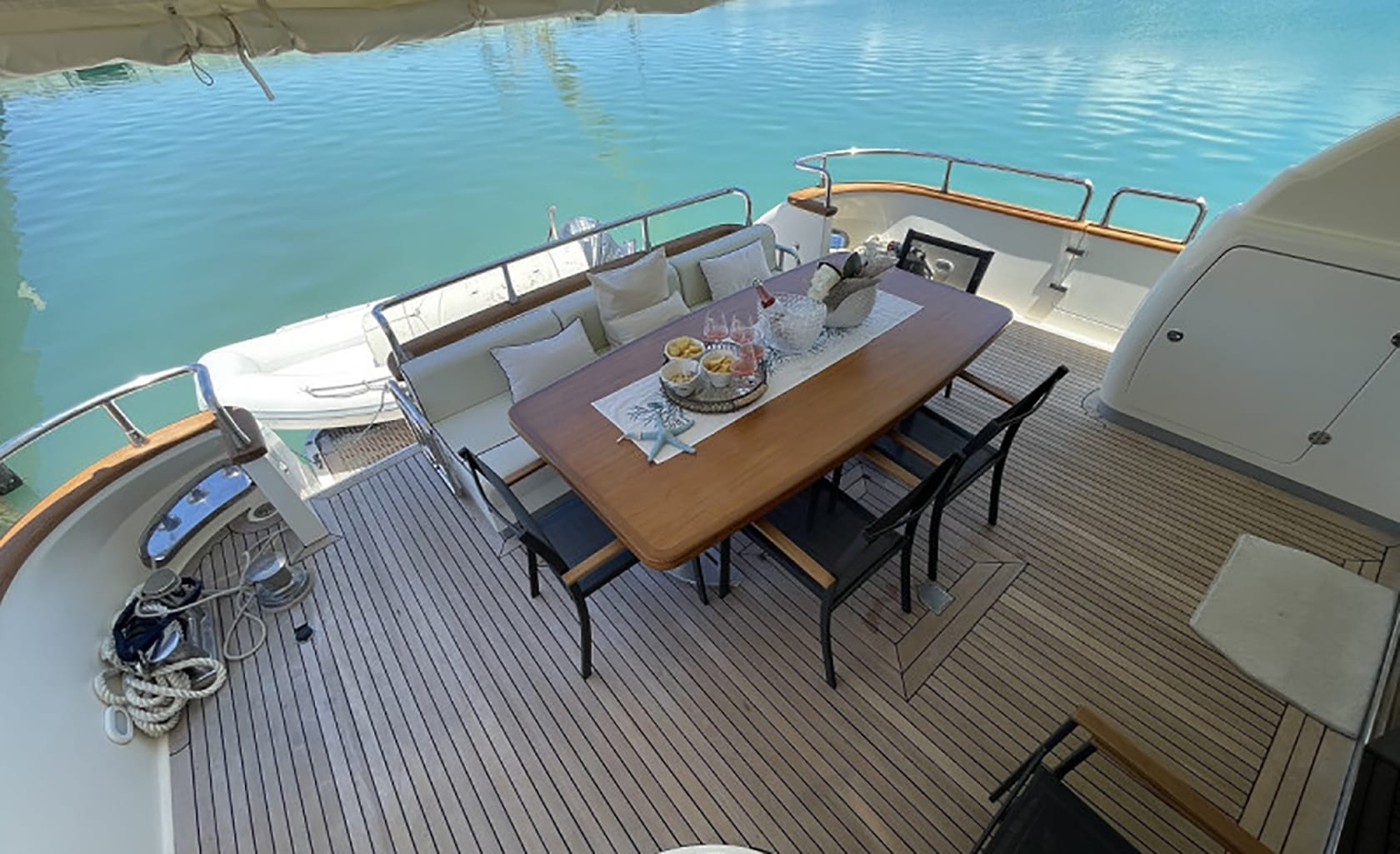 BIANCA II Aft deck
