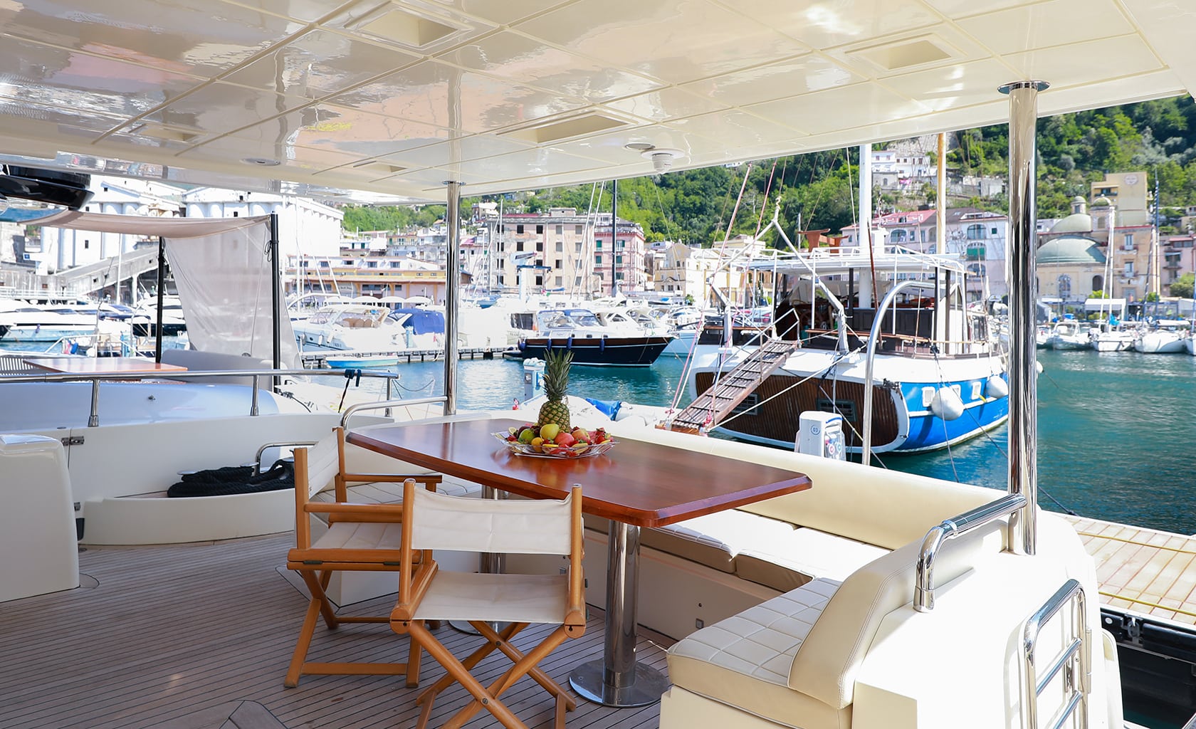 FOR EVER ROSANNA Aft deck