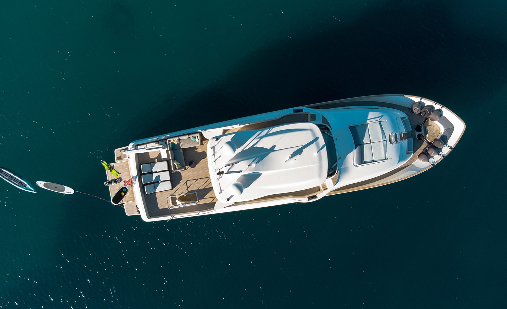FRIENDS BOAT Aerial view