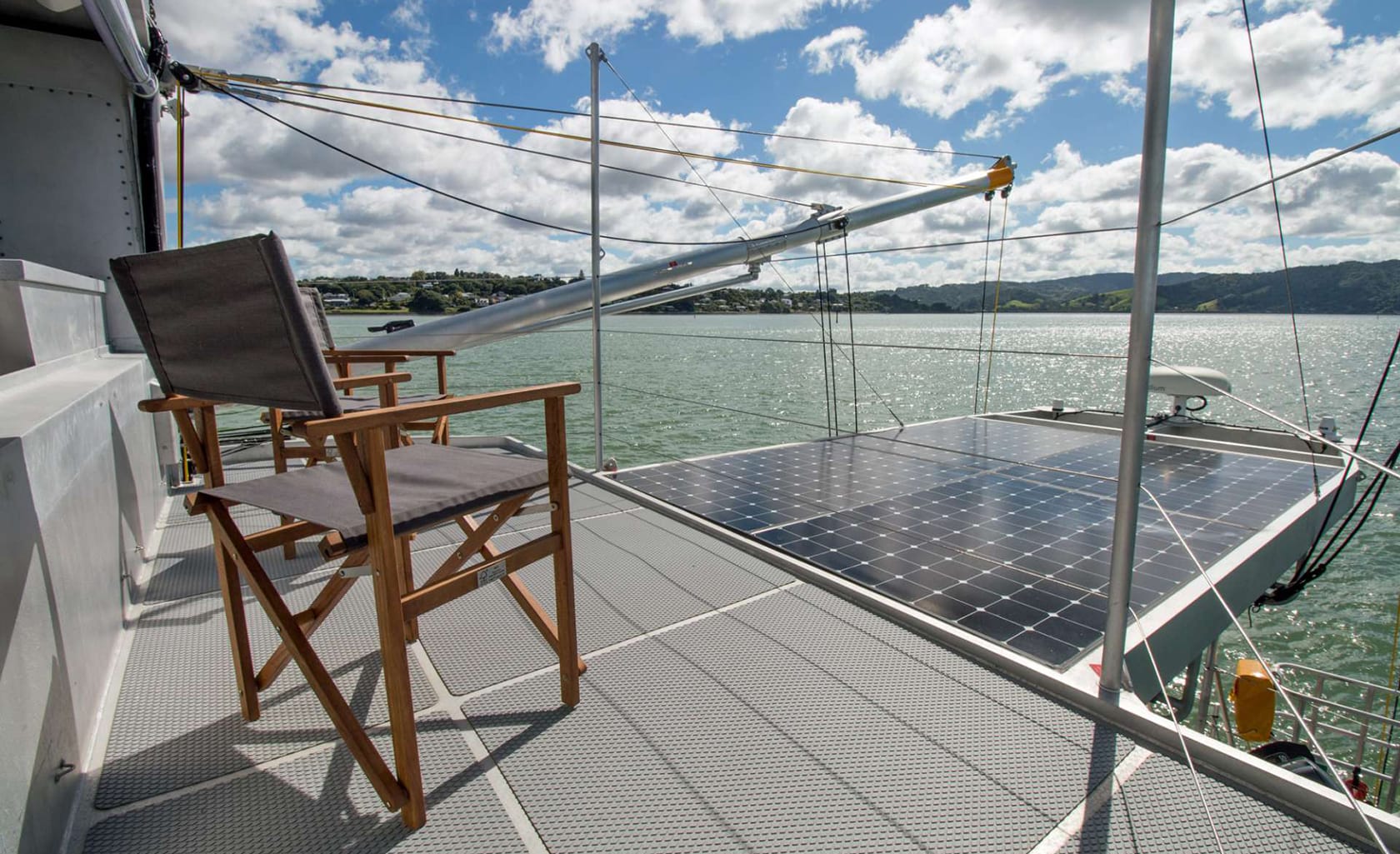 GREY WOLF Aft deck
