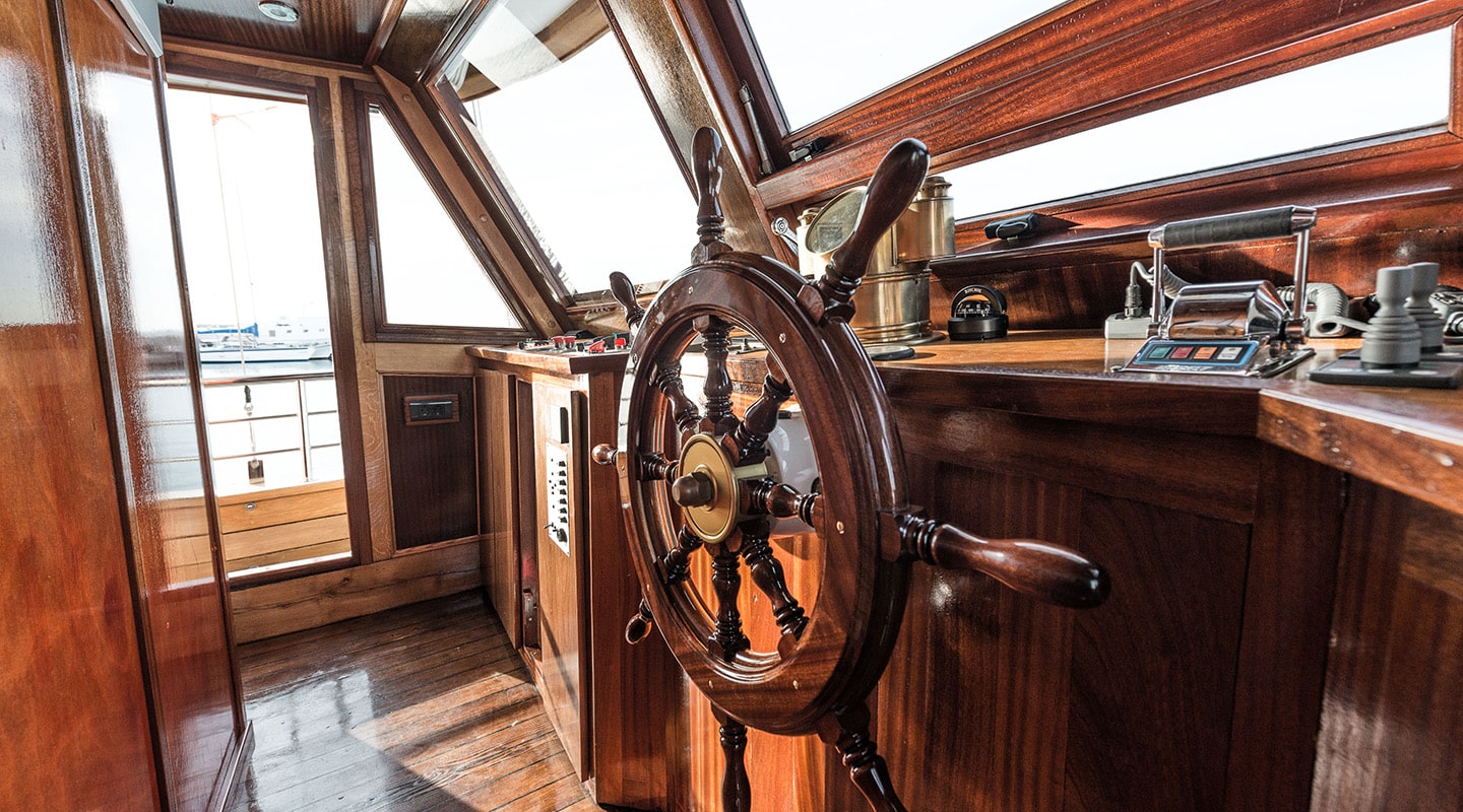 ADRIATIC BREEZE Wheelhouse