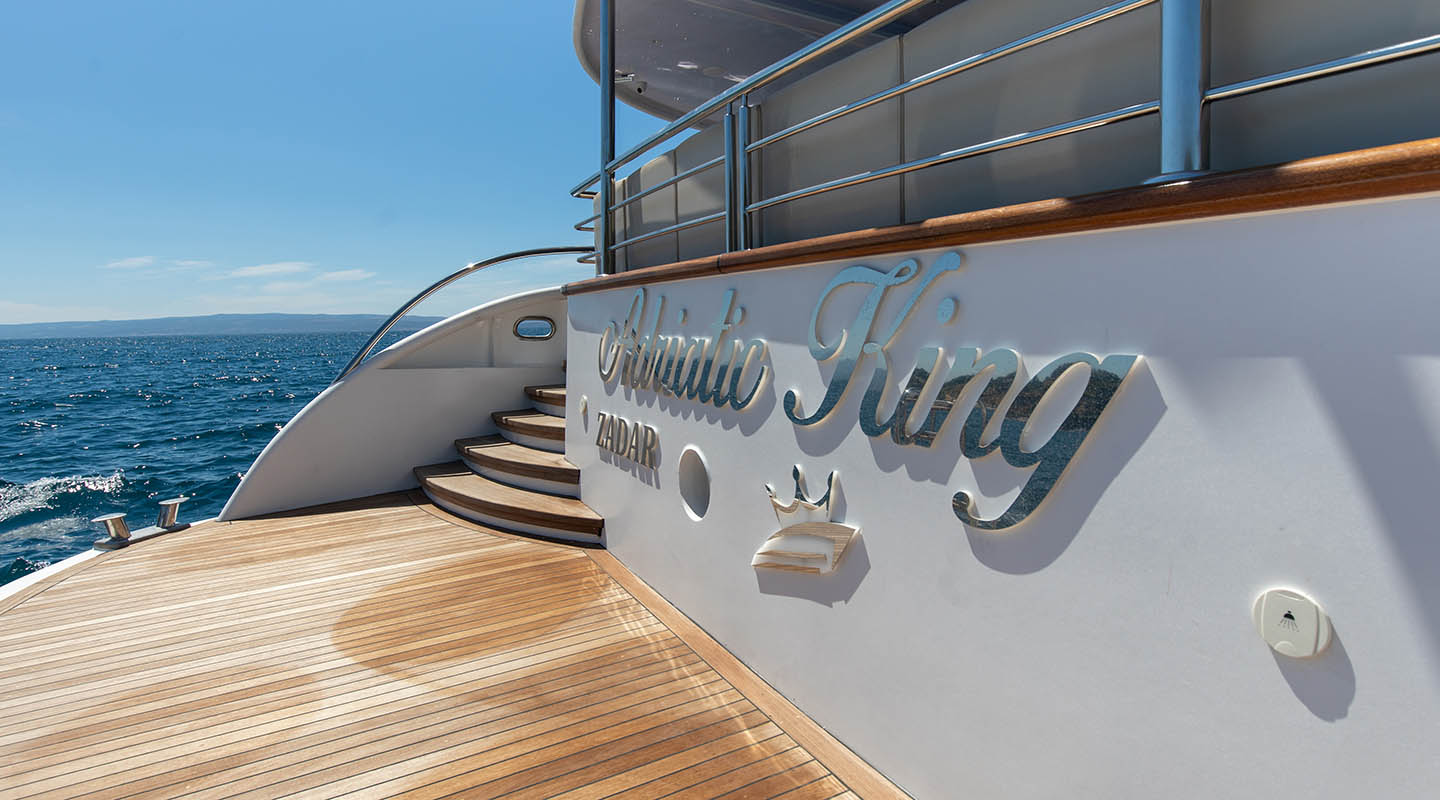 ADRIATIC KING Swim platform