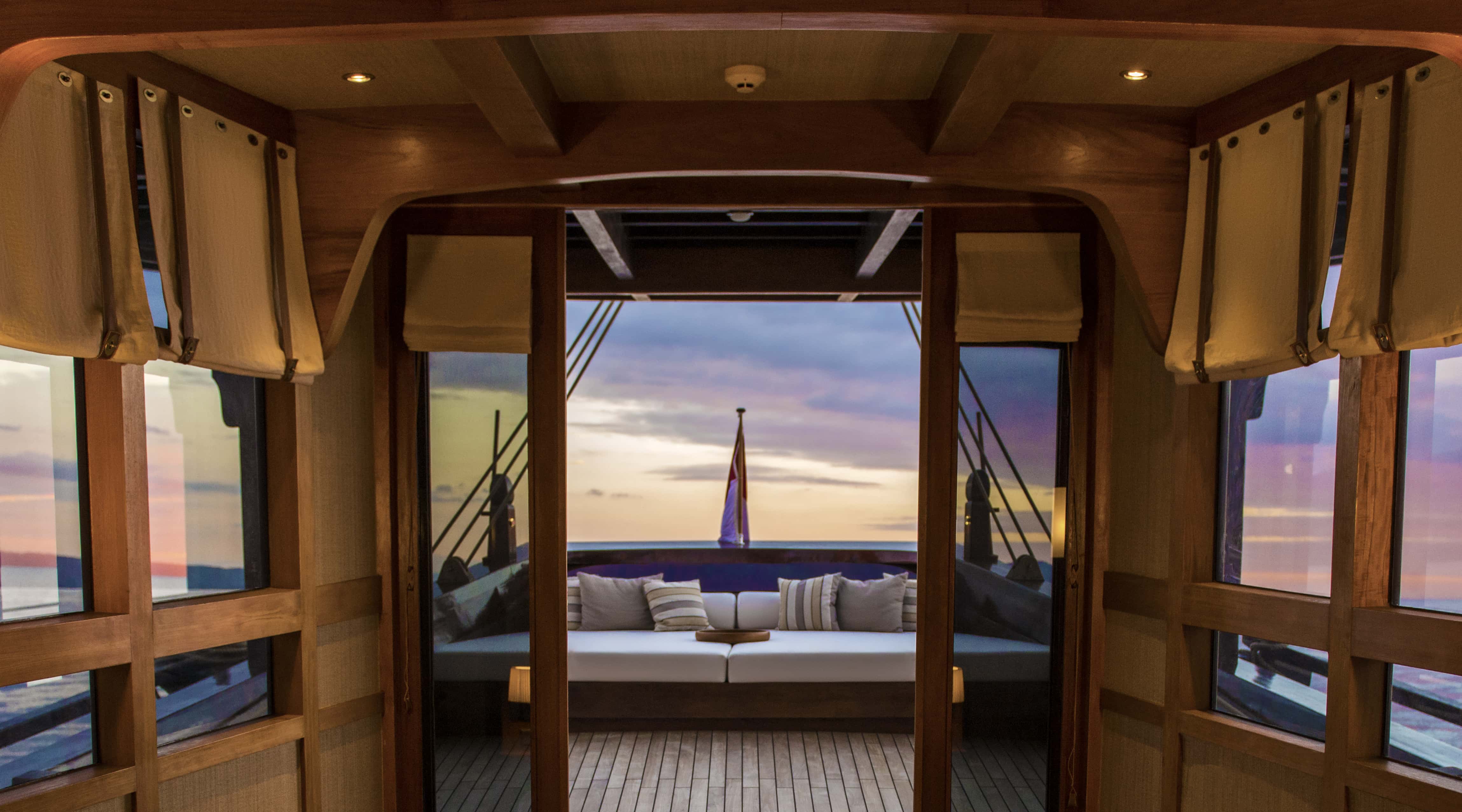 AMANDIRA Cabin view