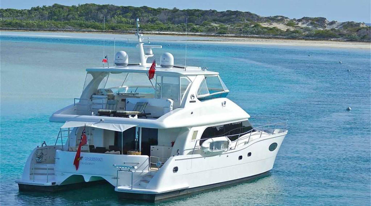 BLUE HORIZON Anchored