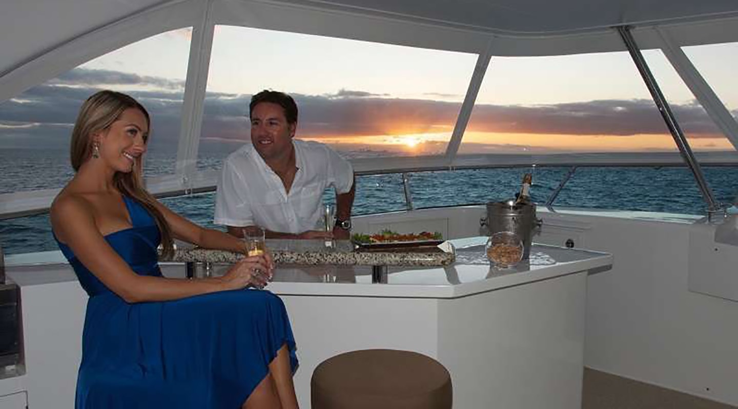 BLUE HORIZON Flybridge