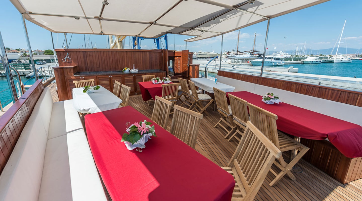 CHRONOS Aft deck