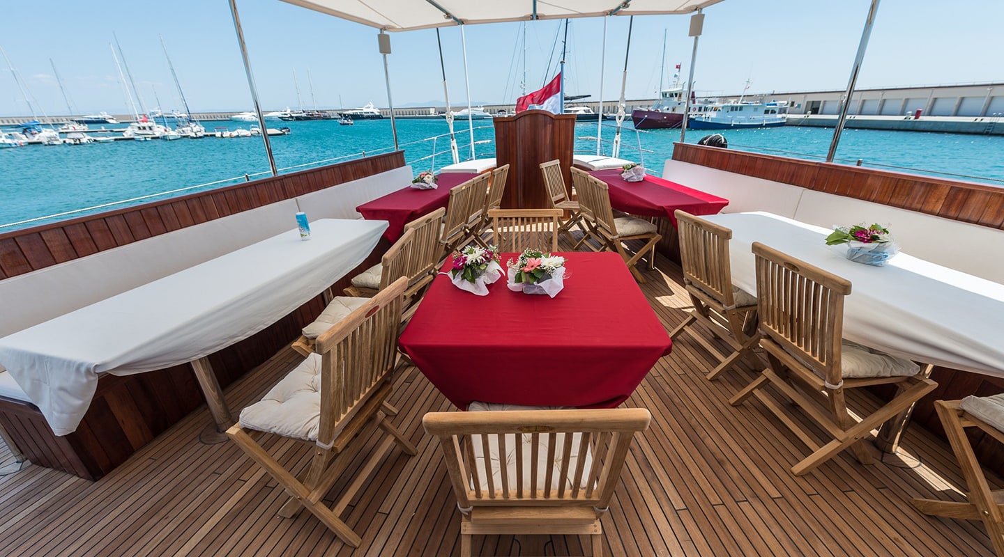 CHRONOS Aft deck