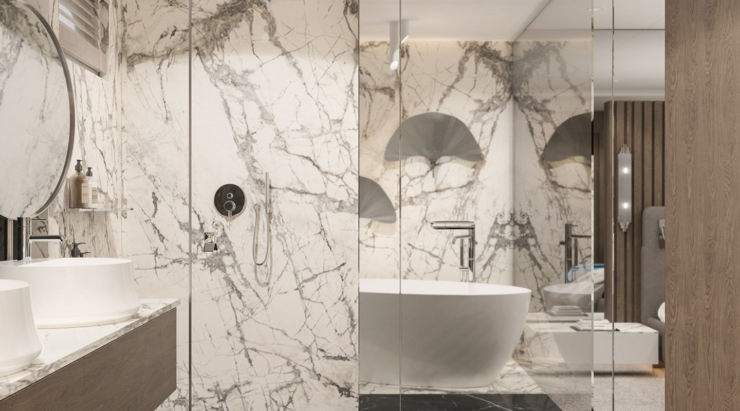 CLASE AZUL Master bathroom