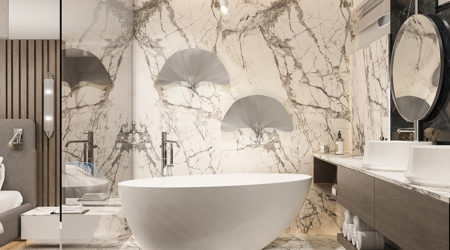 CLASE AZUL Master bathroom