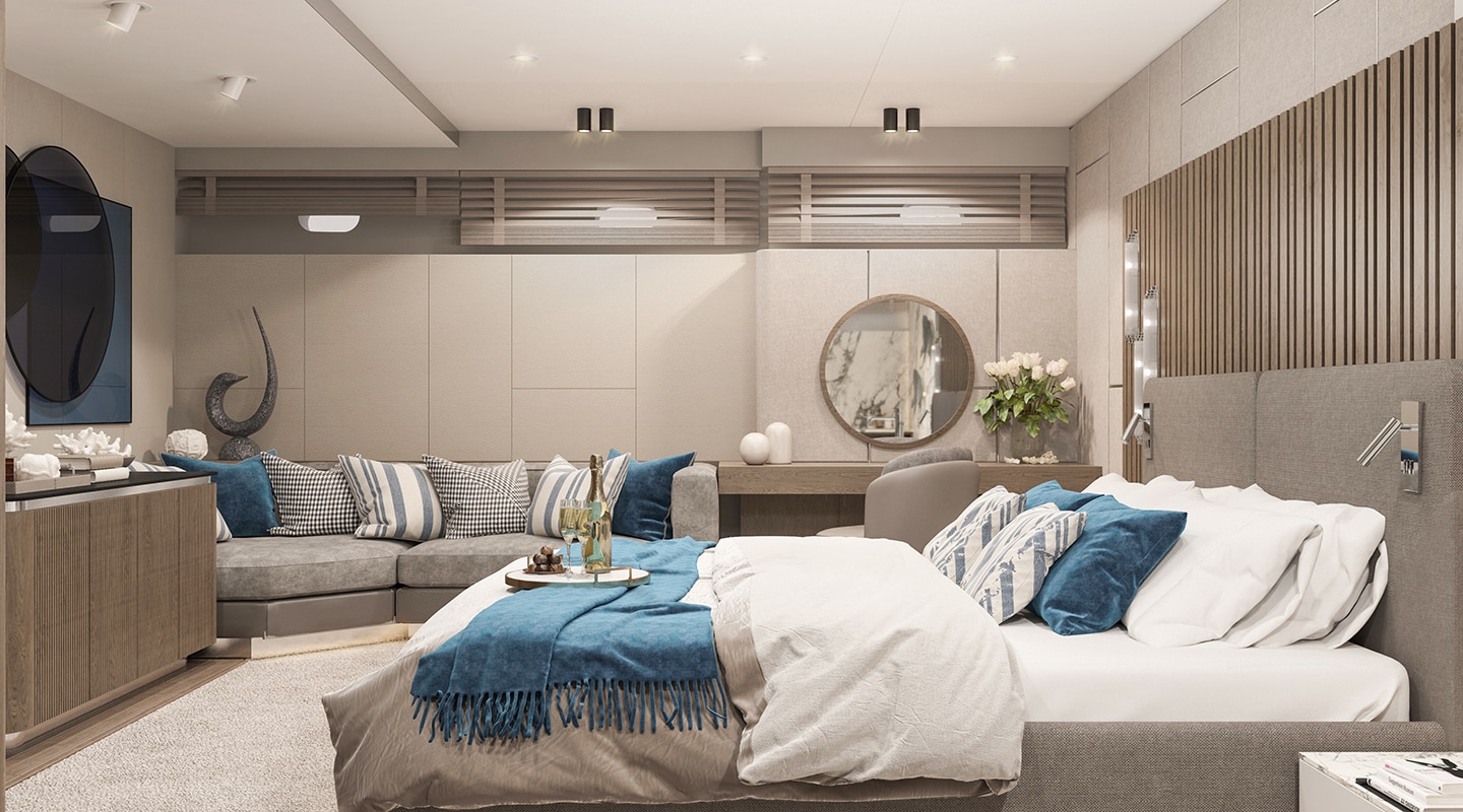 CLASE AZUL Master cabin