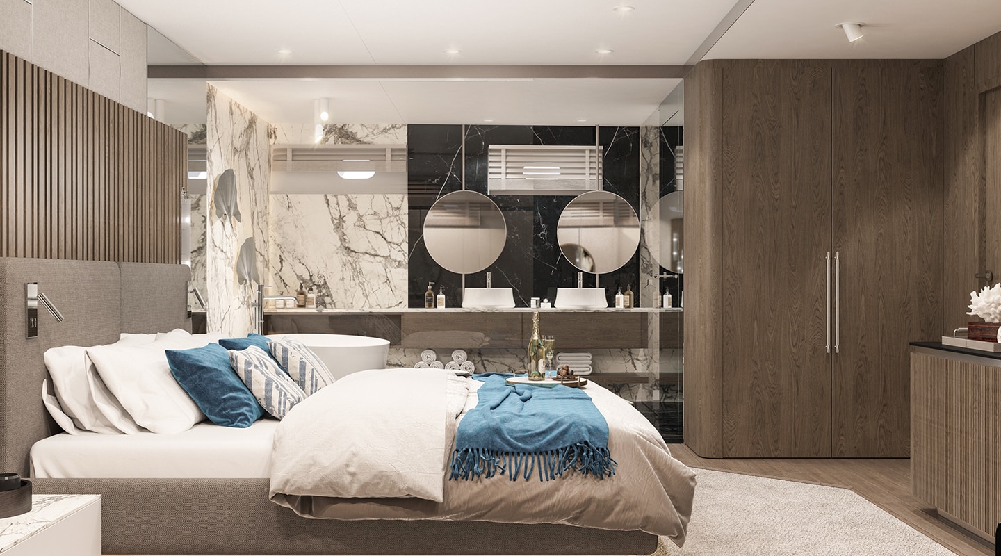 CLASE AZUL Master cabin
