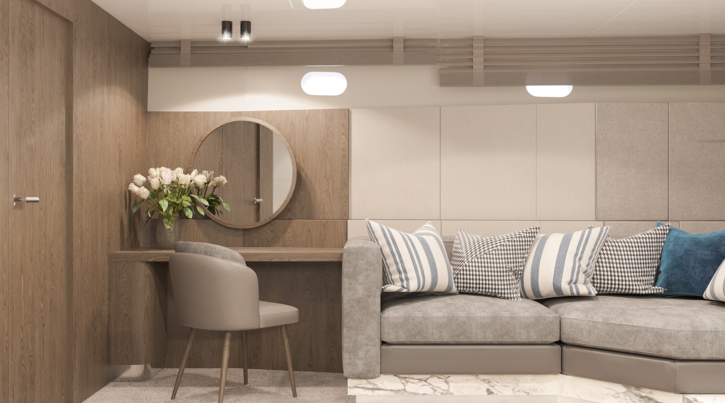 CLASE AZUL Master cabin