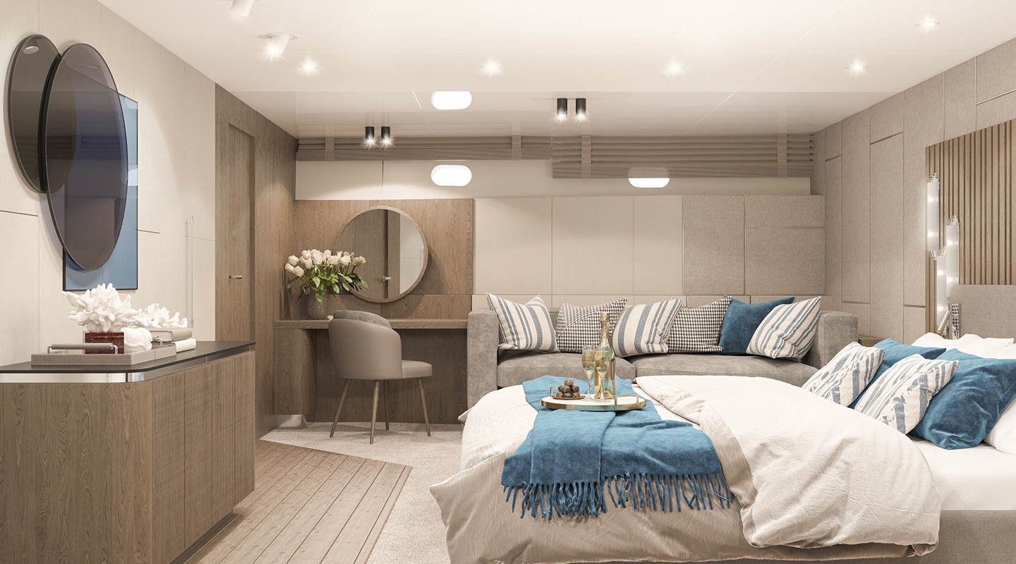 CLASE AZUL Master cabin