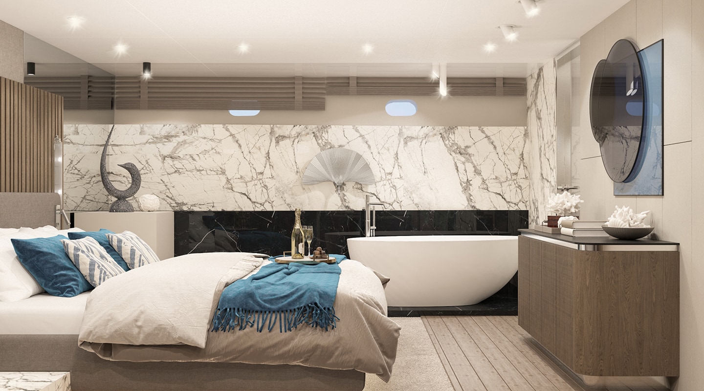 CLASE AZUL Master cabin