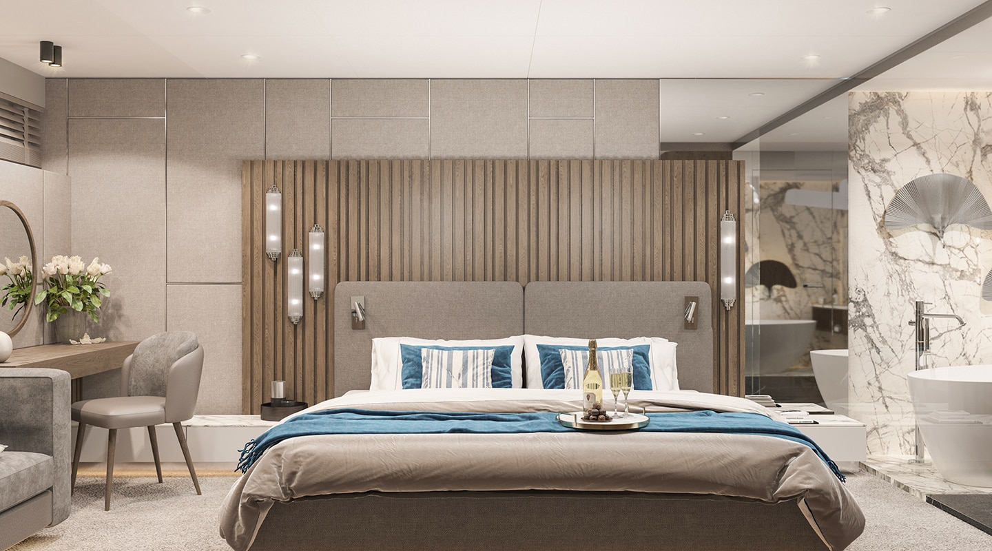 CLASE AZUL Master cabin