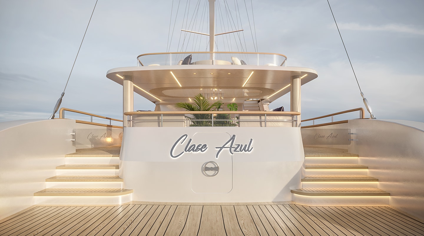 CLASE AZUL Swim platform
