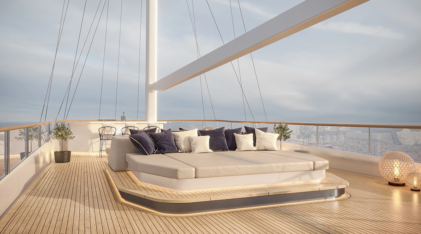 CLASE AZUL Upper deck