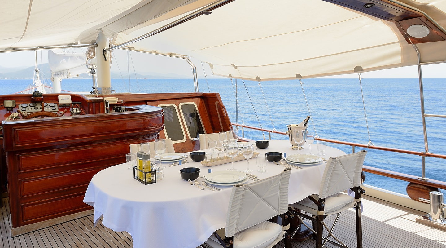 COBRA III Aft deck