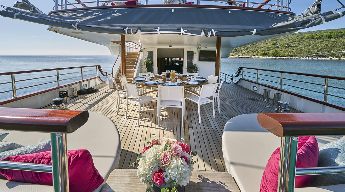 CORSARIO Aft deck