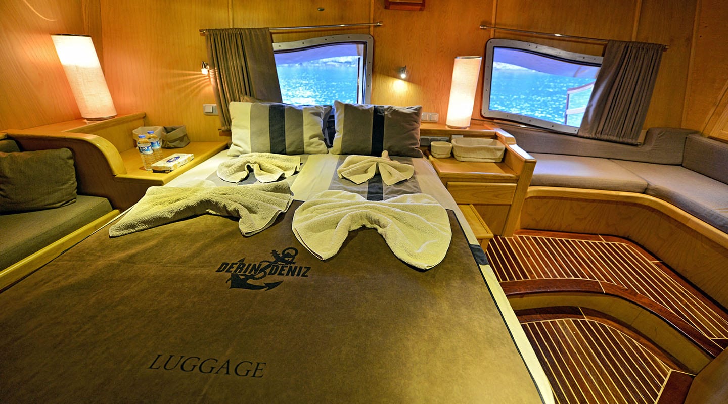 DERIN DENIZ Master cabin