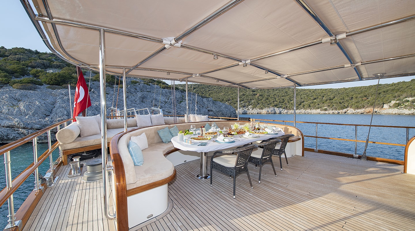 DRAGON FLY Aft deck