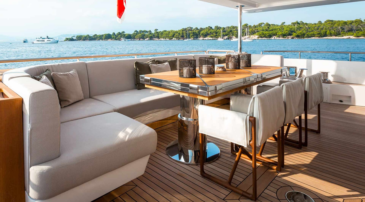 HEED Aft deck