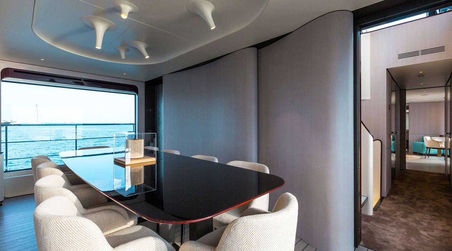 HEED Dining area in Saloon