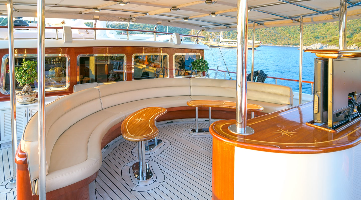 KAPTAN KADIR Aft deck