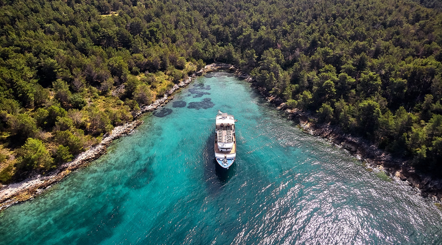 LUPUS MARE Aerial view