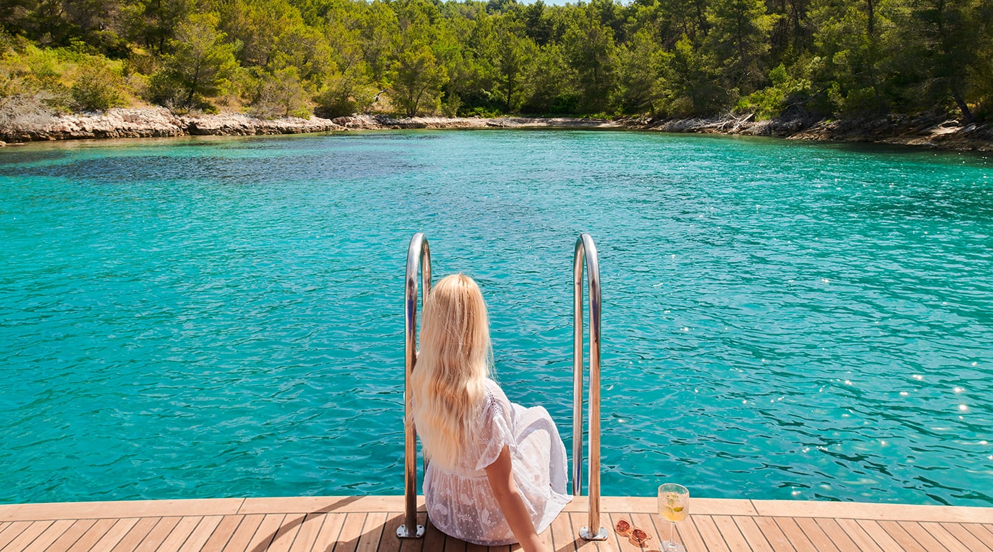 LUPUS MARE Swimming platform