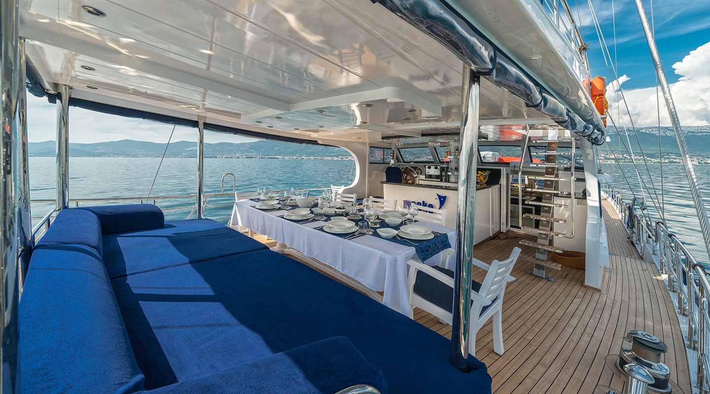 MASKE Aft deck