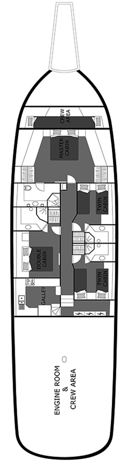 SERENITY 86 Layout