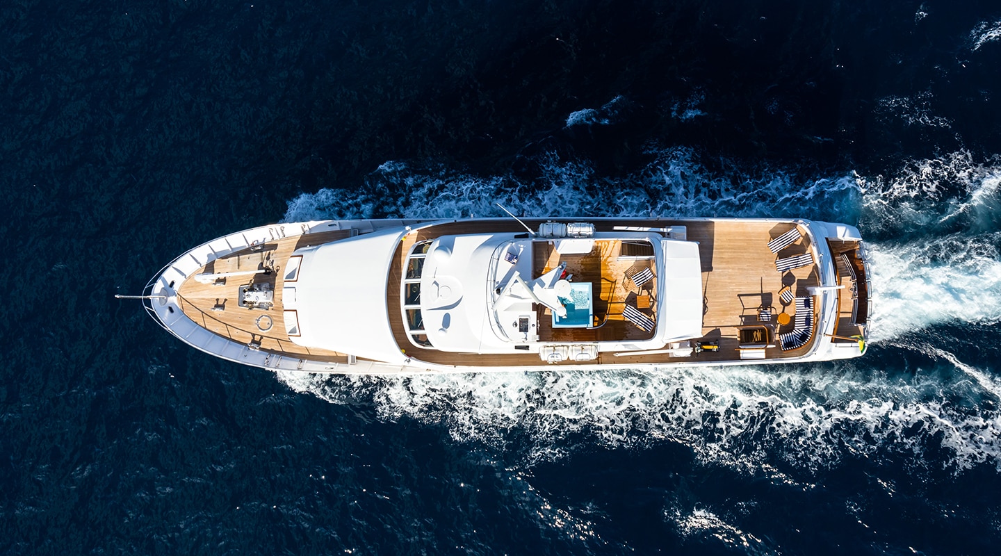 STAR OF THE SEA Aerial view